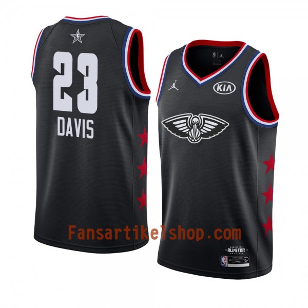New Orleans Pelicans Trikot Anthony Davis 23 2019 All-Star Jordan Brand Schwarz Swingman - Herren New Orleans Pelicans Trikot Anthony Davis 23 2019 All-Star Jordan Brand Schwarz Swingman - Herren